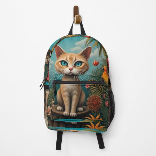 Item preview, Cute kitten in the garden of paradise designed and sold by Knock on my door.