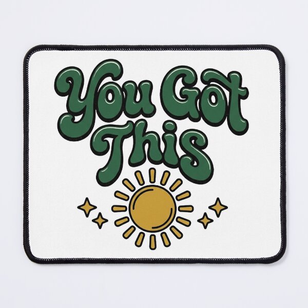 Item preview, You Got This — Retro Groovy Encouragement designed and sold by PlushFutura.