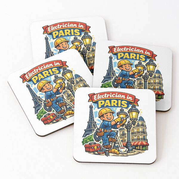 Item preview, Paris Electrician Sticker designed and sold by Imaginarium of Chaos falcon88 .