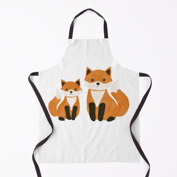 Item preview, Mom and baby fox designed and sold by Ana Gorozpe.