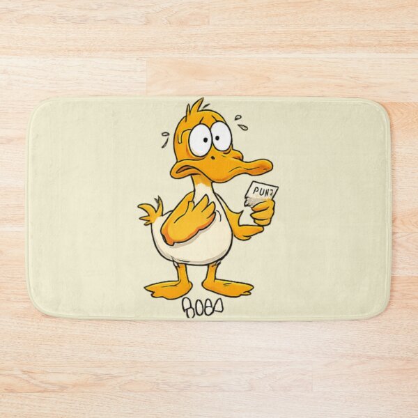 Item preview, Funny Confused Duck Cartoon – HUH? Expression Cute Animal Illustration designed and sold by arifali786.