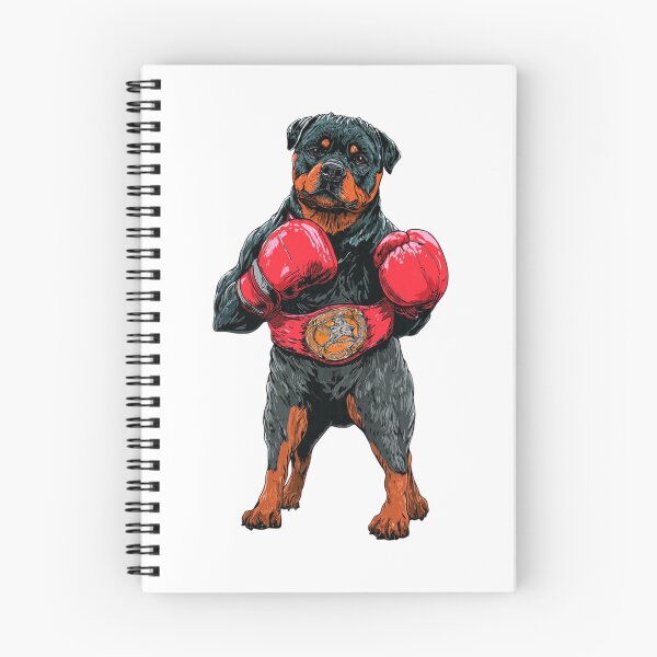Item preview, Rottweiler Boxer Champion | Fighter Dog Gym MMA Hoodie Gift designed and sold by BrasilStickers.