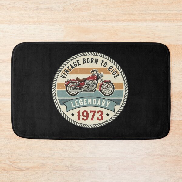Item preview, Vintage Motorcycle Born to Ride Retro Biker Graphic, Legendary Since 1973 Classic Chopper Design Gift designed and sold by Whisky1111.