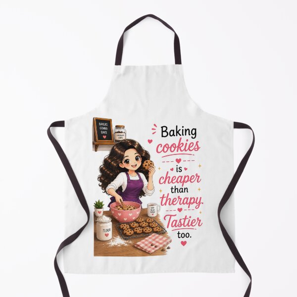 Item preview, Baking Cookies is Cheaper Than Therapy (Tastier Too) designed and sold by thecookiegallery.
