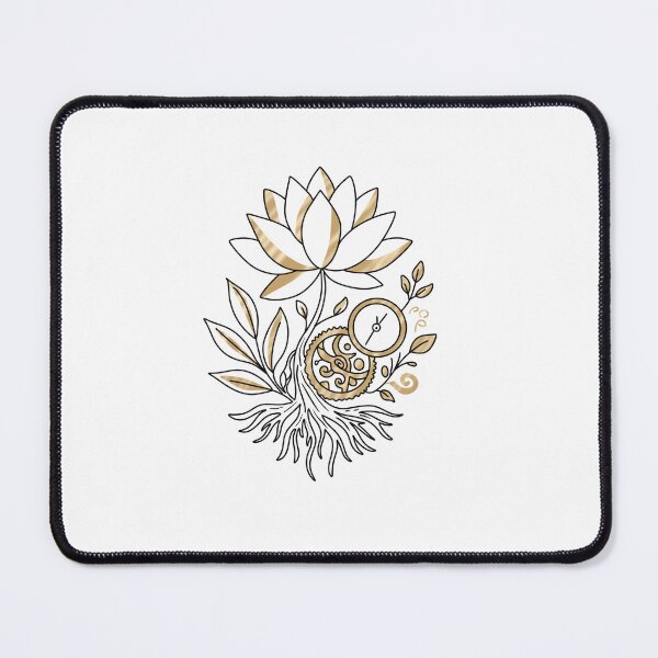 Item preview, The Whispering Lotus – Where Lines Tell Stories ✨ designed and sold by jee532.