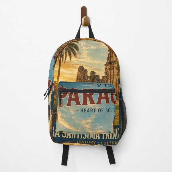 Item preview, La Santísima Trinidad del Paraná Vintage Travel Poster – Paraguay Historic Wall Art designed and sold by ElartedeNoel.