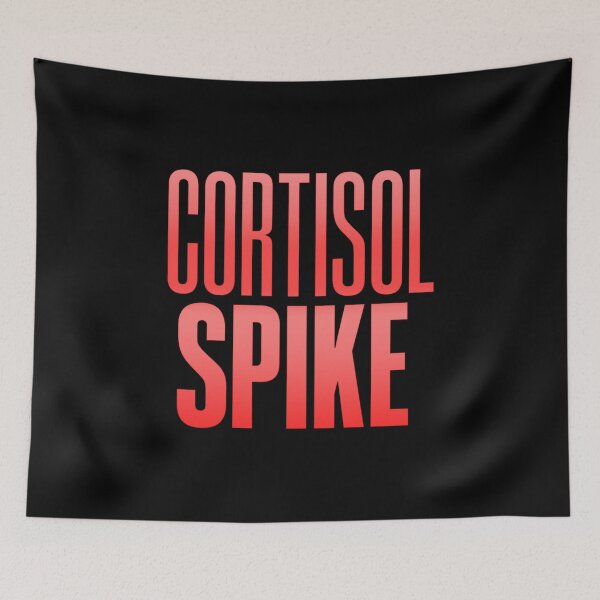 Item preview, Cortisol Spike, Red designed and sold by Memes N Lore .