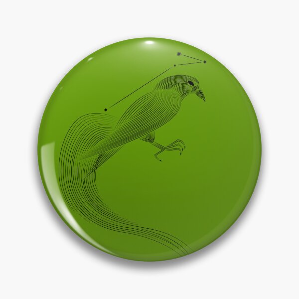 Item preview, Apus Constellation Black Bird of Paradise Art designed and sold by JAMerArc.