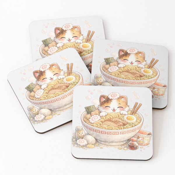 Item preview, Mochi Cozy Cat – Dreamy Ramen designed and sold by Mochi Studio.