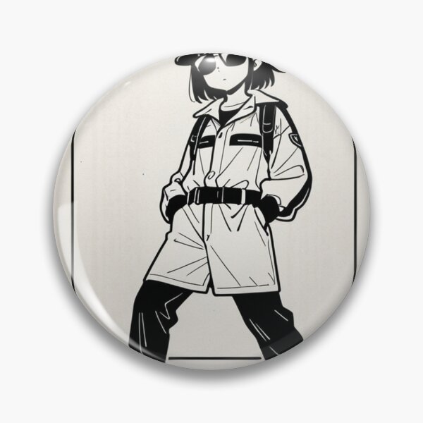 Item preview, Fashion - Man in Yellow Windbreaker Sunglasses Streetwear Anime designed and sold by AnimeShin.