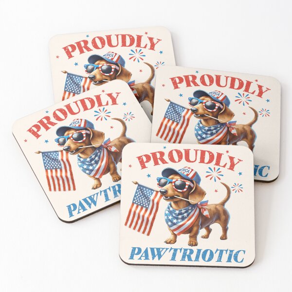 Item preview, Proudly Pawtriotic Chihuahua - Funny 4th Of July designed and sold by legendaryskins.