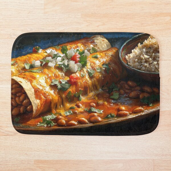Item preview, Cheese Enchiladas with Mexican Rice designed and sold by Shannon Hilson.
