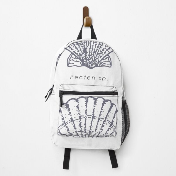 Item preview, Elegant realistic scallop (Pecten sp.) shell illustration designed and sold by N-art-halia.