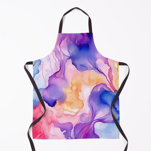 Item preview, Dreamy Azure Blues, Pink-Purple, And Yellow Abstract designed and sold by DEC02.