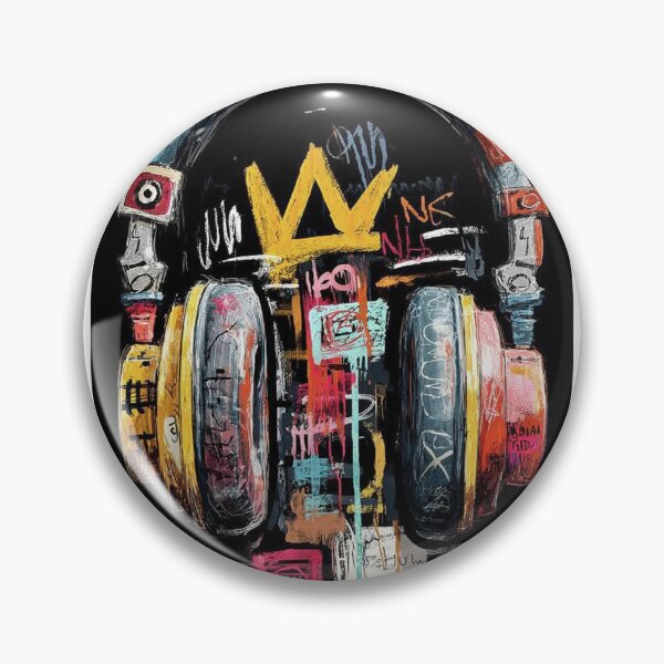 Item preview, Urban Graffiti Headphones Street Art Crown designed and sold by animenosekaiii.