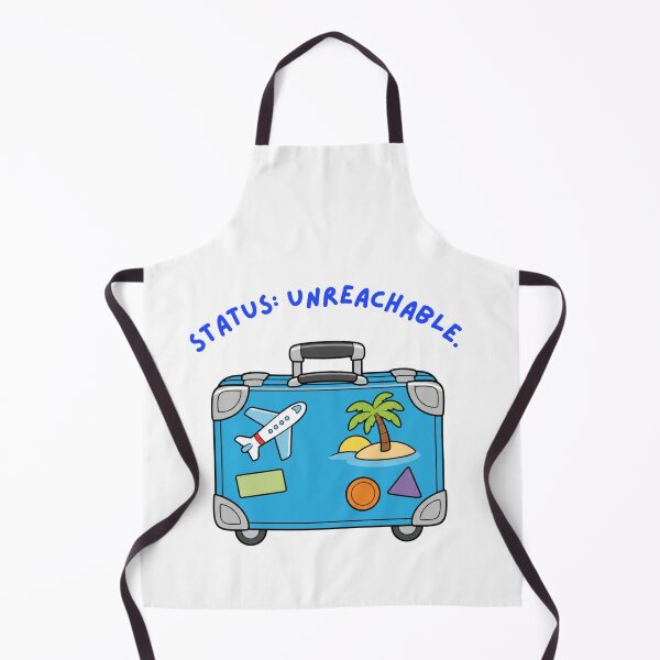 Item preview, Status Unreachable Funny Travel Suitcase designed and sold by Inka Moon Design.