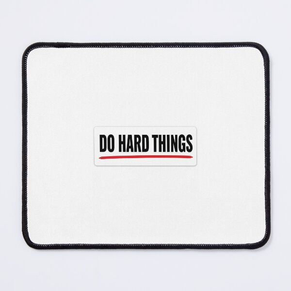 Item preview, Do Hard Things Motivational Typography Quote designed and sold by Saeed73.