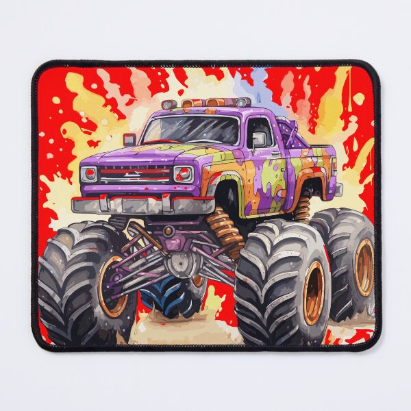 Artikelvorschau, Monster Trucks entworfen und verkauft von Magenta Merch.