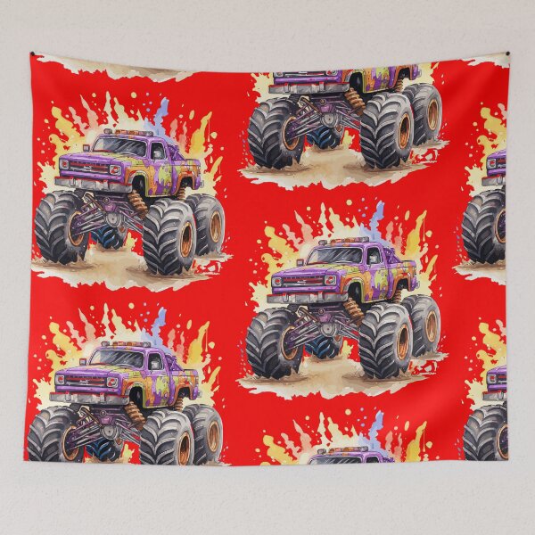 Item preview, Monster Trucks designed and sold by Magenta Merch.