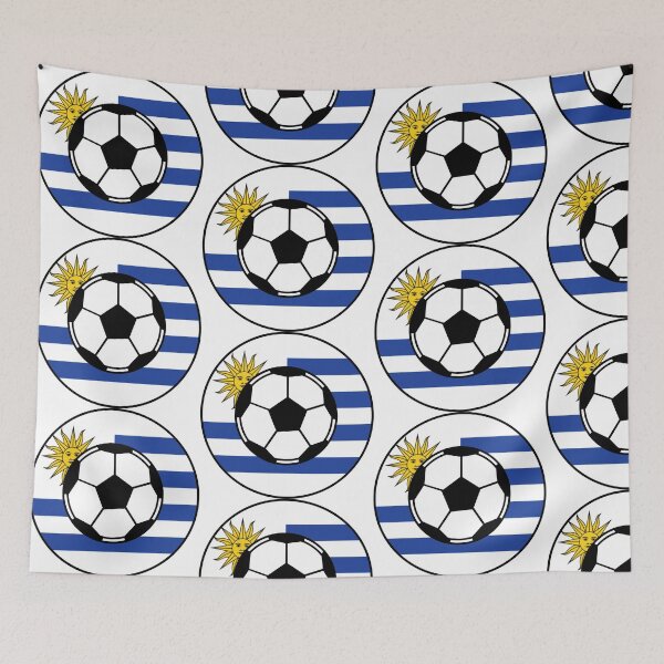 Item preview, Uruguay Football Soccer World Cup 2026 Team Colors Sticker Pin USA  designed and sold by Rolographics1.