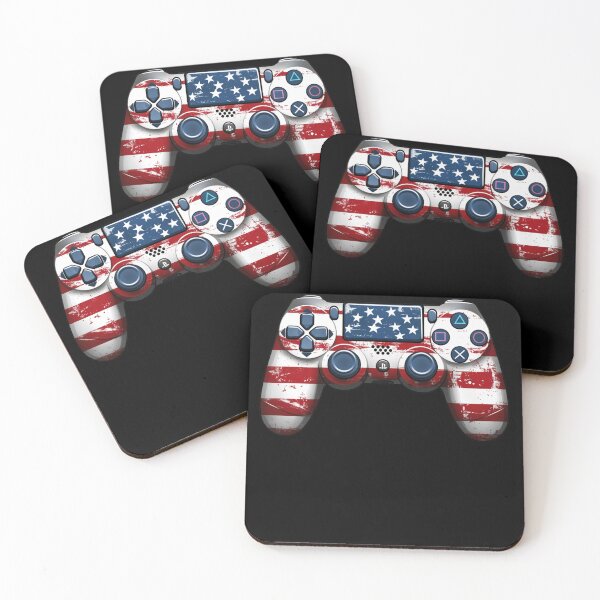 Item preview, American Flag Gamer 4th of July Video Games USA Patriotic designed and sold by smartrocket.
