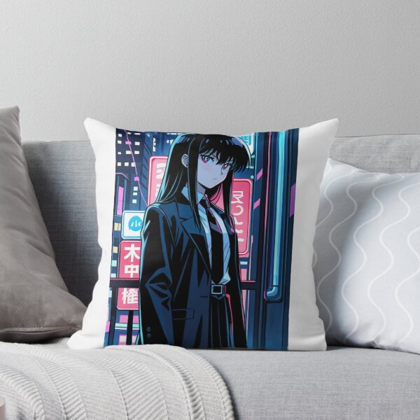 Item preview, Fashion - mystery woman black neon designed and sold by AnimeShin.