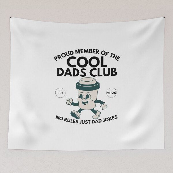 Item preview, Proud Cool Dads Club 2026 designed and sold by LuveraxArt.