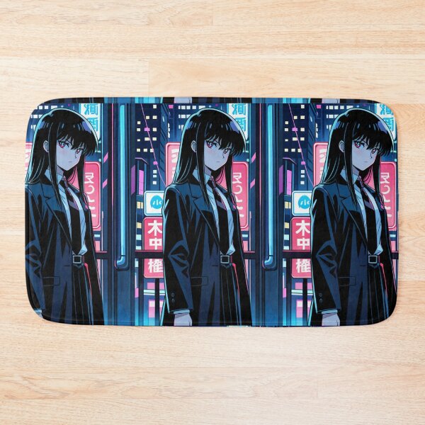 Item preview, Fashion - mystery woman black neon designed and sold by AnimeShin.