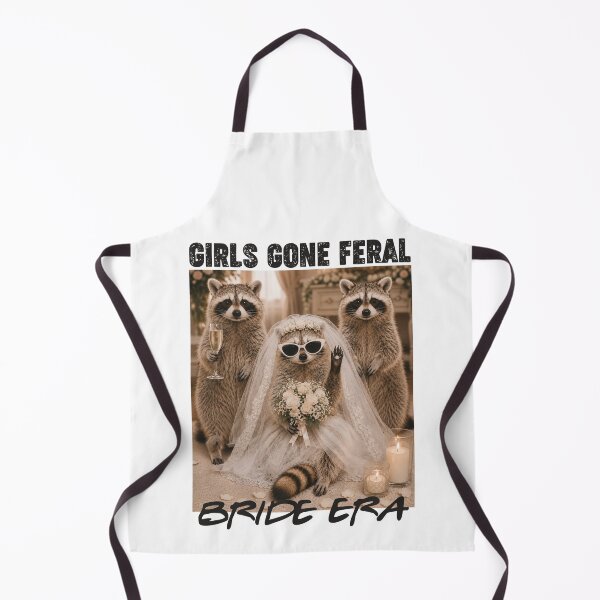 Item preview, Bride To Be Bride Era Shirt Funny Raccoon Feral Bridal Party Tee Bachelorette Party Outfit designed and sold by LessIsLoud.
