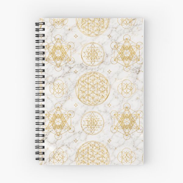 Item preview, Golden Sacred Geometry Marble Pattern designed and sold by Owcomm.