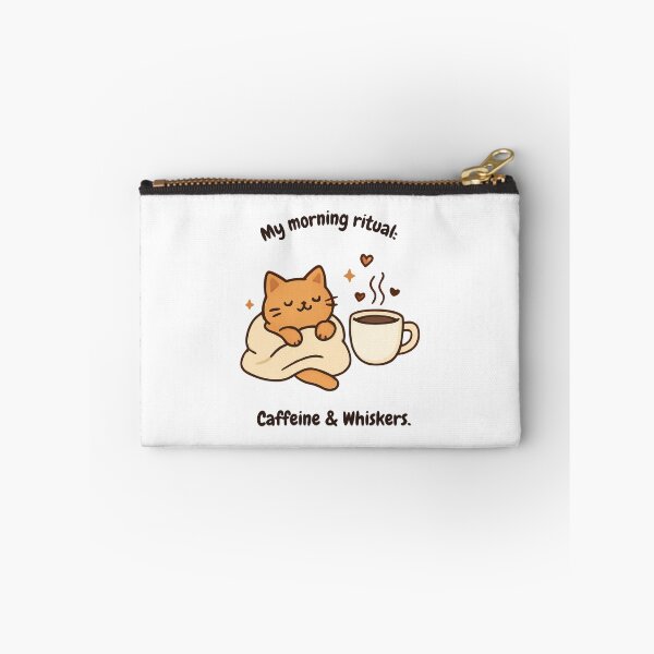 Item preview, Cute Cat Coffee Morning Ritual designed and sold by AustralArt.