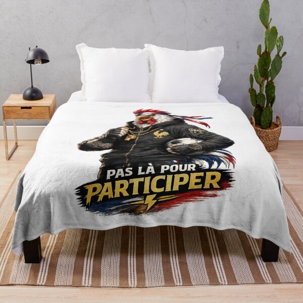 Item preview, CoqGaulois France World Cup 2026 - Not there to participate designed and sold by CoqGaulois.