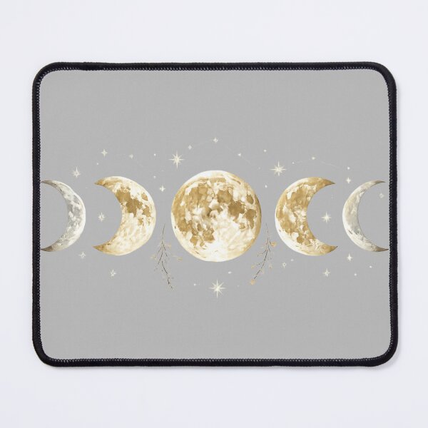 Item preview, Moon Phases Celestial Botanical Aesthetic Mystical Art Gift for Her Sticker Print Decor designed and sold by DreamelleStudio.