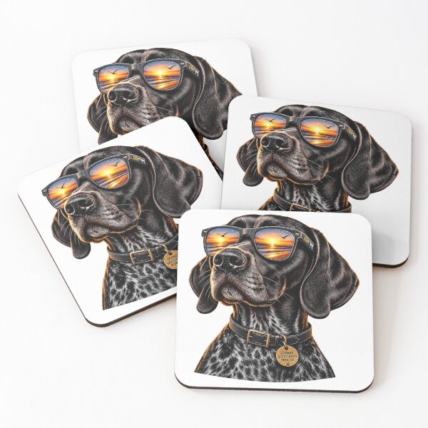 Item preview, german shorthaired pointer w/Sunglasses designed and sold by PaulKlor.