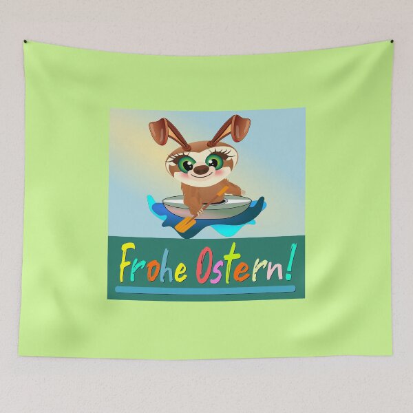 Item preview, Happy Easter Animals designed and sold by minimalartstory.