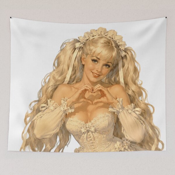 Item preview, Vintage Doll Pinup – Retro Coquette Princess Glamour designed and sold by Cosplayvintage.