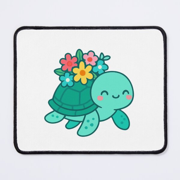 Item preview, Grow at Your Own Pace Turtle - Kawaii Ocean Sticker designed and sold by foryouandyours.