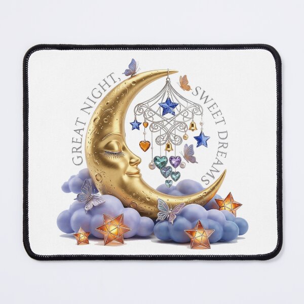Item preview, Great Night Sweet Dreams Moonlight Charm designed and sold by BlissBlvdShop.