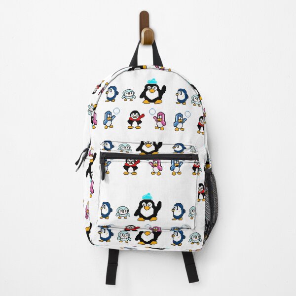 Item preview, Cute Penguins Sticker Pack Winter Retro 8-bit designed and sold by RetroRlx.
