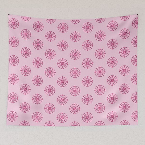 Item preview, Pink Evil Eye Protection Mandala, Positive Affirmations, Manifestation Art, Lucky Vibes designed and sold by SpringTeaDesigns.