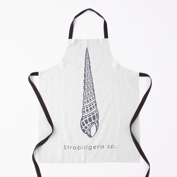 Item preview, Elegant realistic mollusk (Strobiligera sp.) shell illustration designed and sold by N-art-halia.