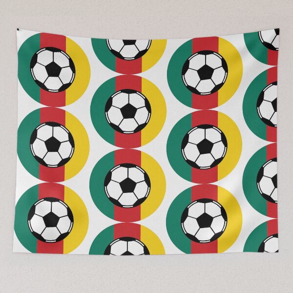 Item preview, Cameroon Football Soccer Colors World Cup Mexico USA Canada  designed and sold by Rolographics1.