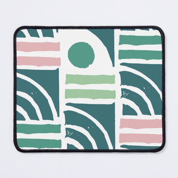 Item preview, Mid-Century Modern in Mint Green and Pink Pattern designed and sold by DEC02.