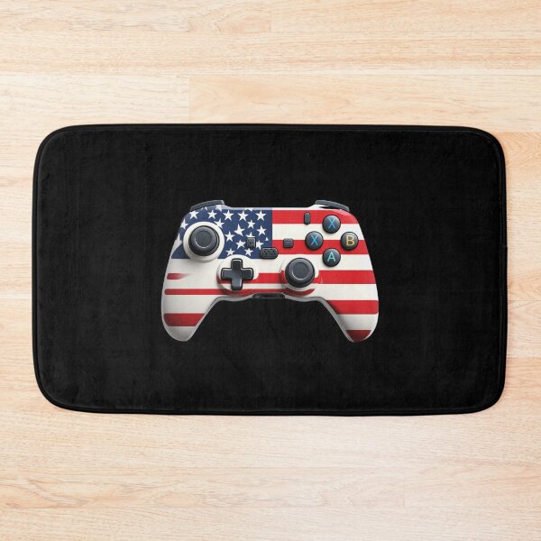 Item preview, American Flag Gamer 4th of July Video Games USA Patriotic designed and sold by smartrocket.