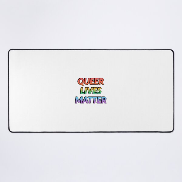 Item preview, QUEER LIVES MATTER designed and sold by Inspirationmotivation.