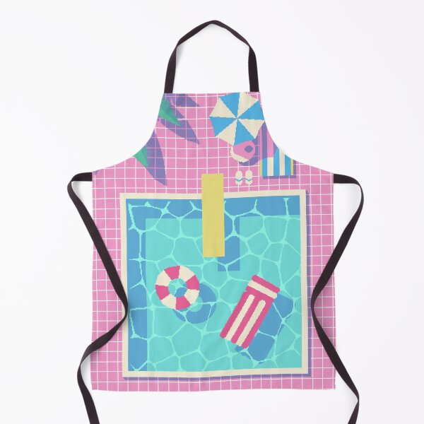Item preview, Pastel Pink Swimming Pool Pixel Art designed and sold by LilSeashell.