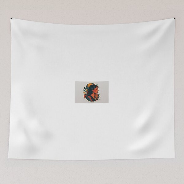 Item preview, Boho Woman Nature Sticker designed and sold by EmylDesigns.