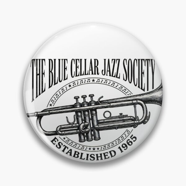 Item preview, The Blue Cellar Jazz Society - Vintage Jazz Club Est. '65 designed and sold by Barcud Designs.