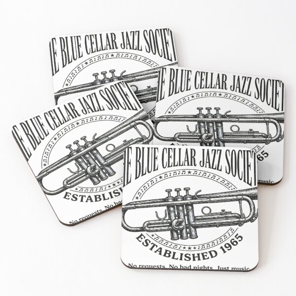Item preview, The Blue Cellar Jazz Society - Vintage Jazz Club Est. '65 designed and sold by Barcud Designs.