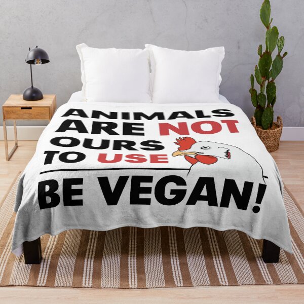 Item preview, Animals are not ours to use - Be vegan! (For light background) designed and sold by ArseniForFreedom.